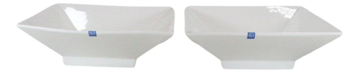 Porcelain Square Bowls 35oz Dishwasher And Microwave Safe J910