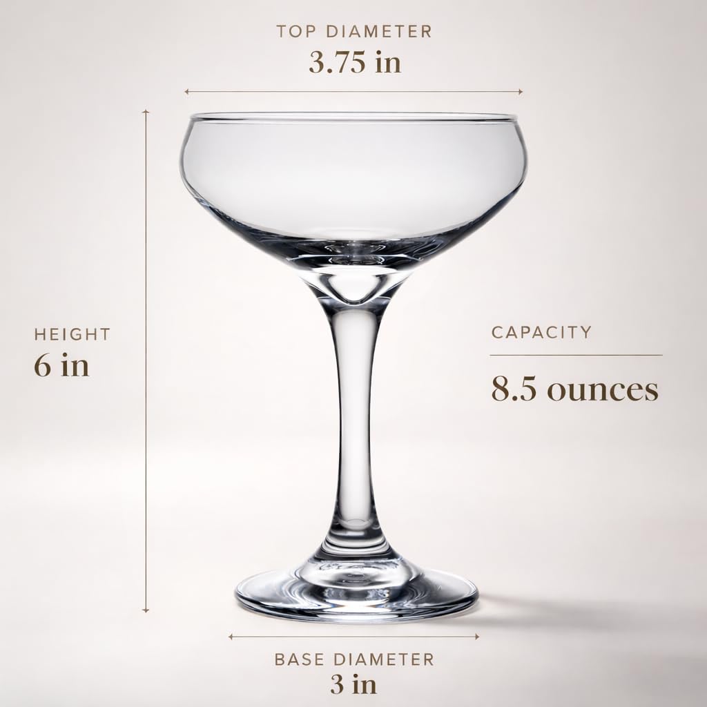 Round Table Cocktail Coupe 2-Piece Set S163286