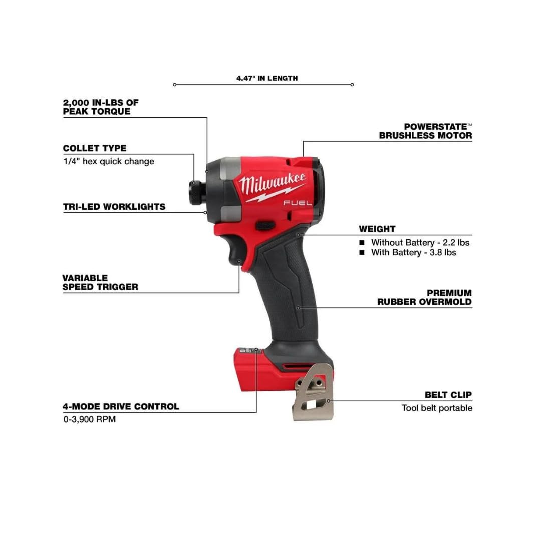 18-Volt Lithium-Ion Brushless Cordless Combo Kit with Two 5.0 Ah Batteries (7-Tool) F4275