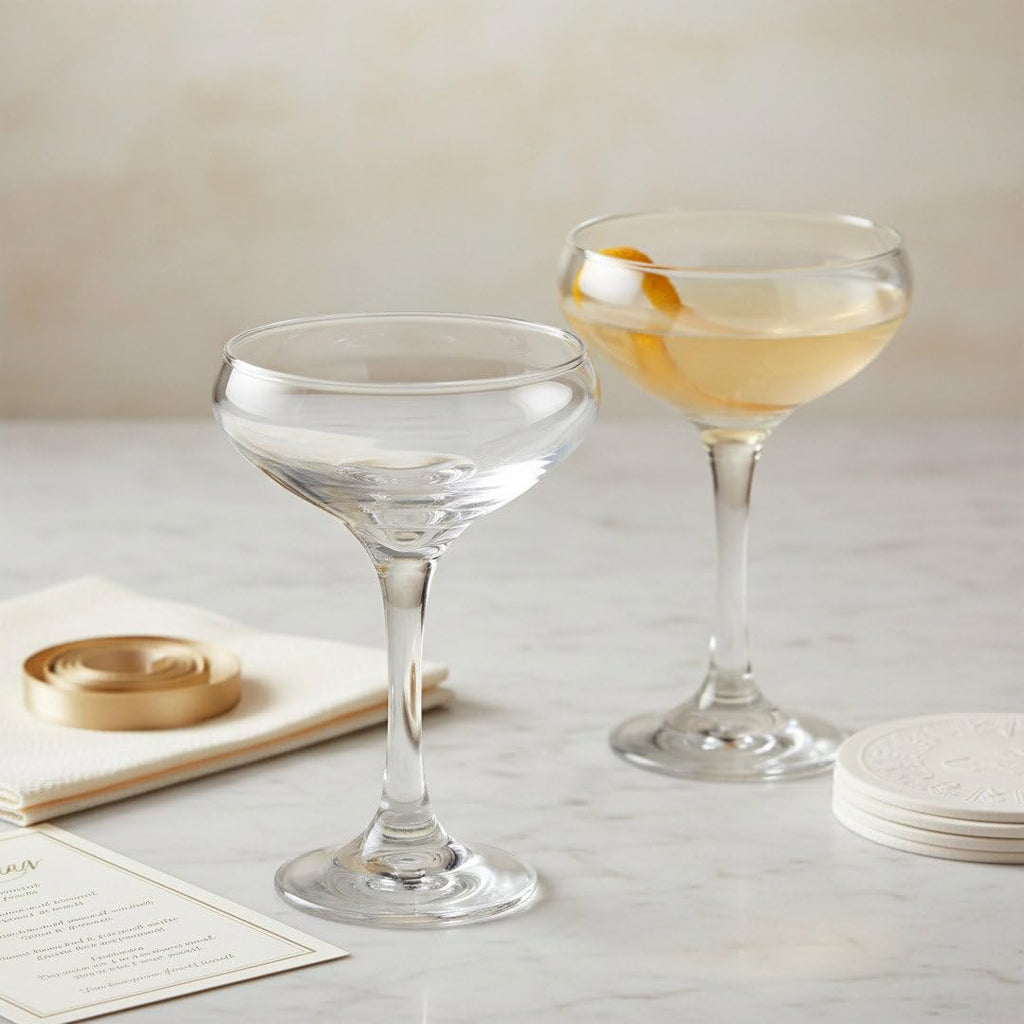 Round Table Cocktail Coupe 2-Piece Set S163286