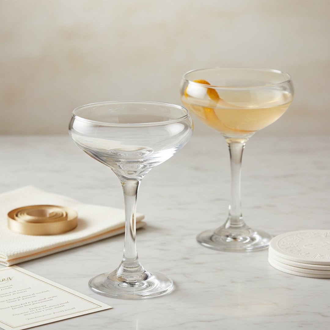 Round Table Cocktail Coupe 2-Piece Set S163286