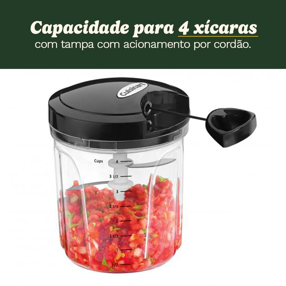 Manual Food Processor, 4 Cup F838054