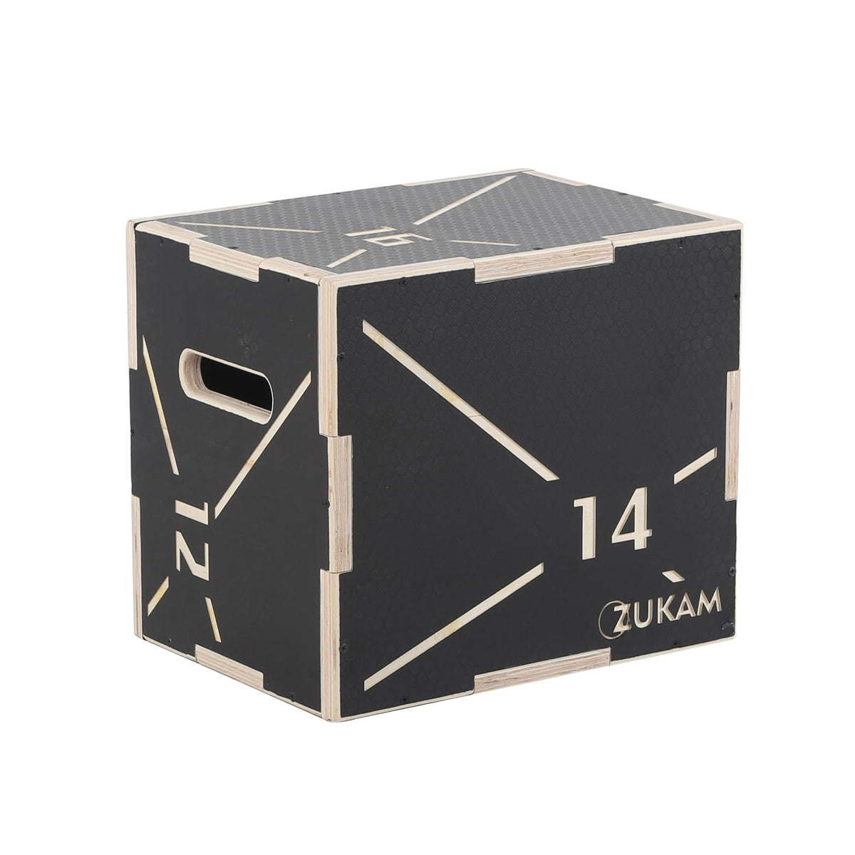 Non-Slip Wood Plyometric Jump Box O94799