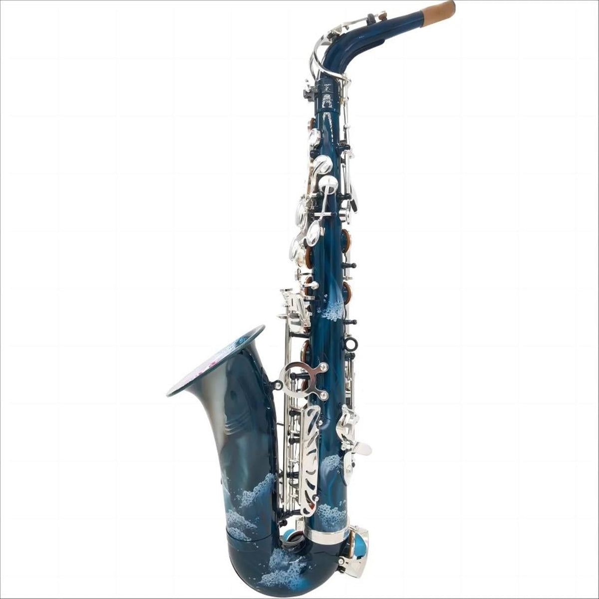Colorful Painting Pattern Alto Saxophone Q711