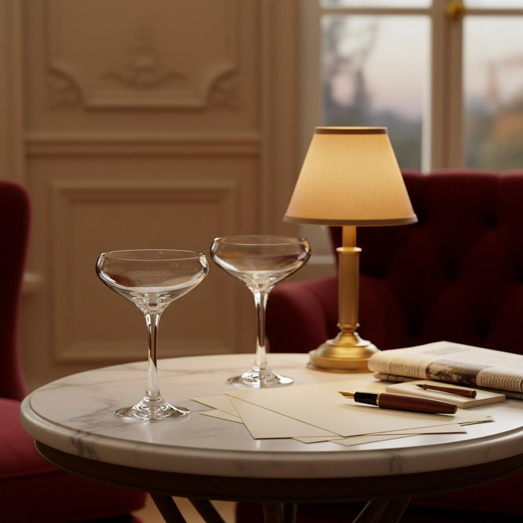 Round Table Cocktail Coupe 2-Piece Set S163286