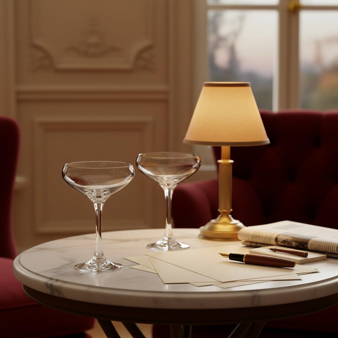 Round Table Cocktail Coupe 2-Piece Set S163286