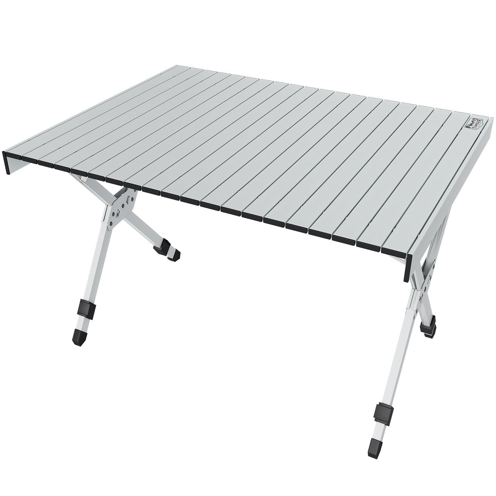 Folding Camping Table Adjustable Height Lightweight Aluminum D92723