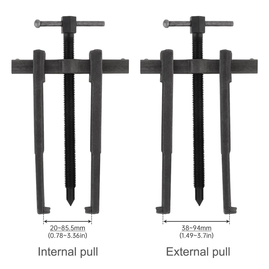 Adjustable Two Jaw Carbon Steel Bearing Puller 8 inch R4275