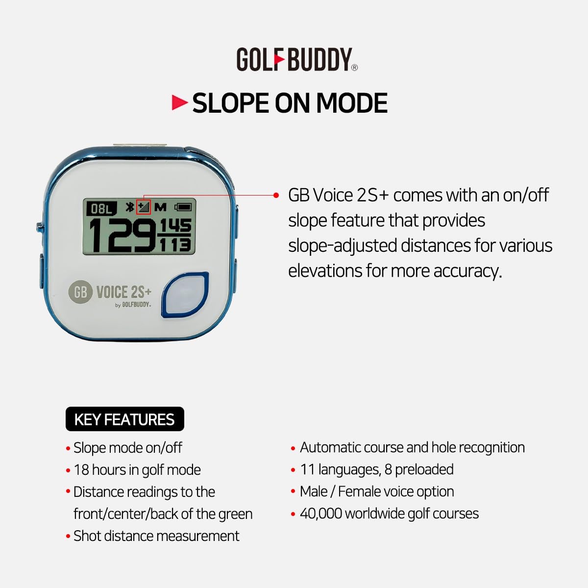 Talking GPS Rangefinder K7757