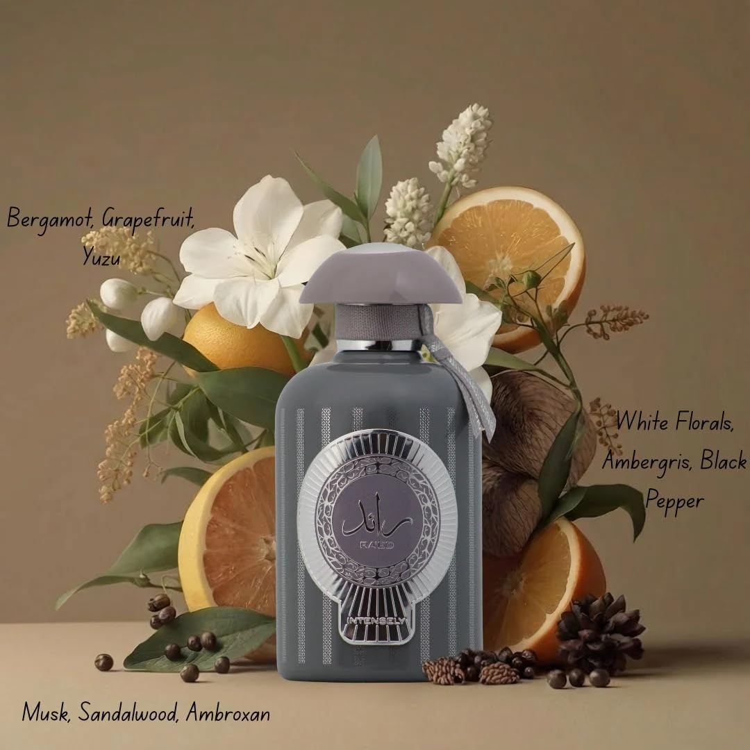 Citrus Spicy Amber Woody Eau de Parfum Spray 3.4 Ounce H24937