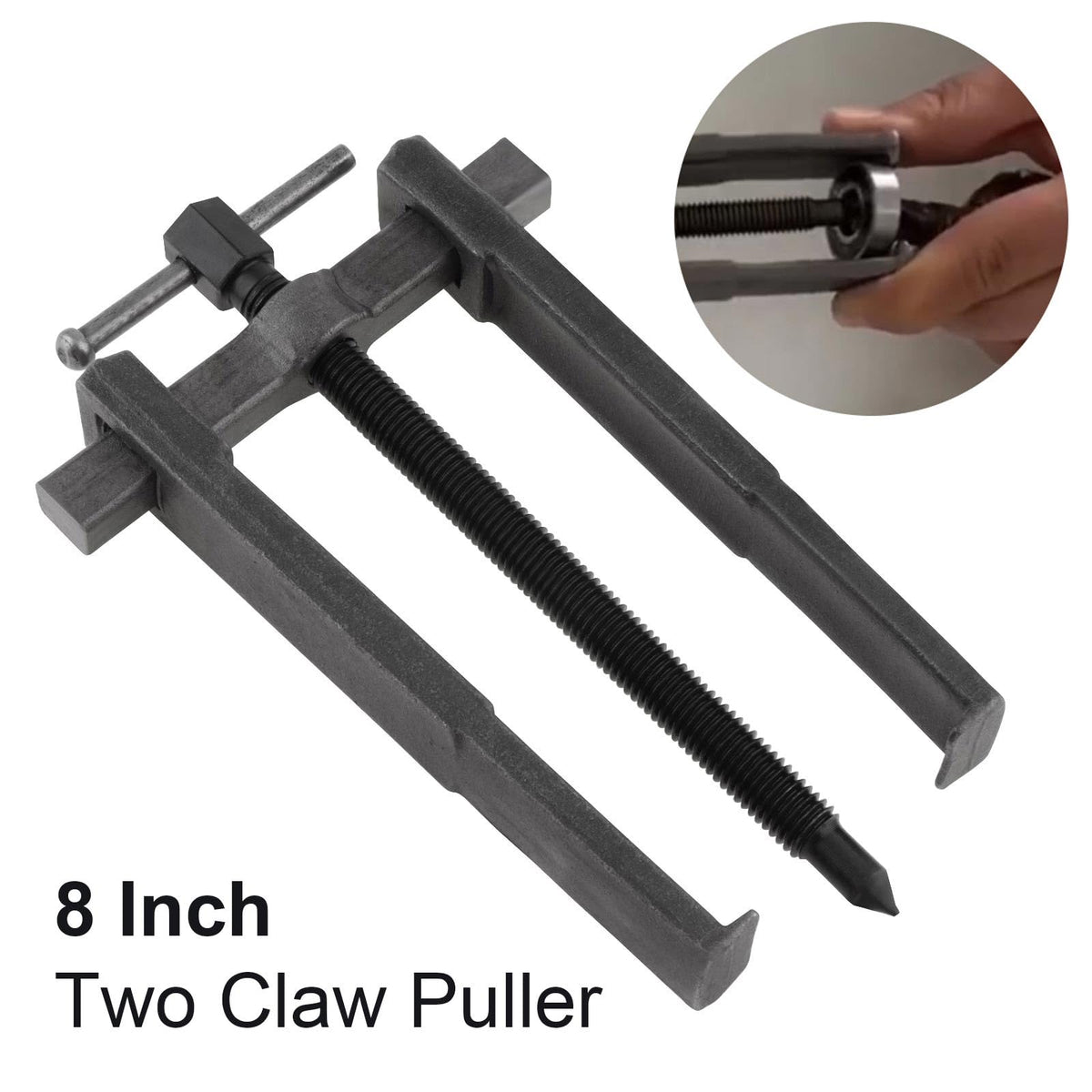 Adjustable Two Jaw Carbon Steel Bearing Puller 8 inch R4275