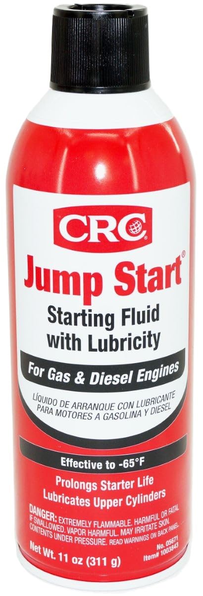 Starting Fluid with Lubricity 11 oz Aerosol G95716