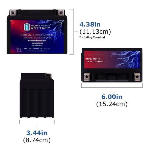 12V 11.2AH Replacement Battery 4 Pack K5219