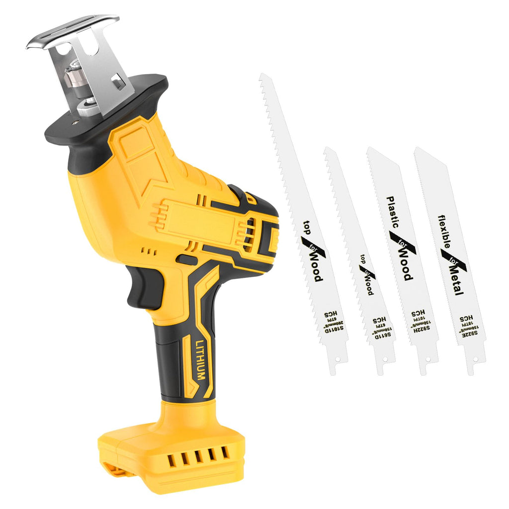 Cordless Reciprocating Saw 150W Variable Speed with 4 Saw Blades H51596