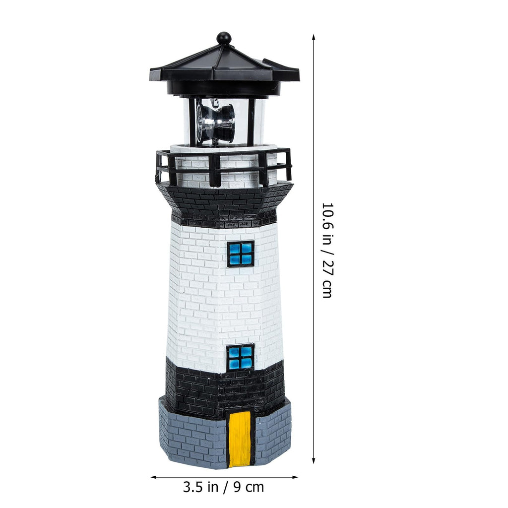 Solar Powered LED Lighthouse Garden Light D402