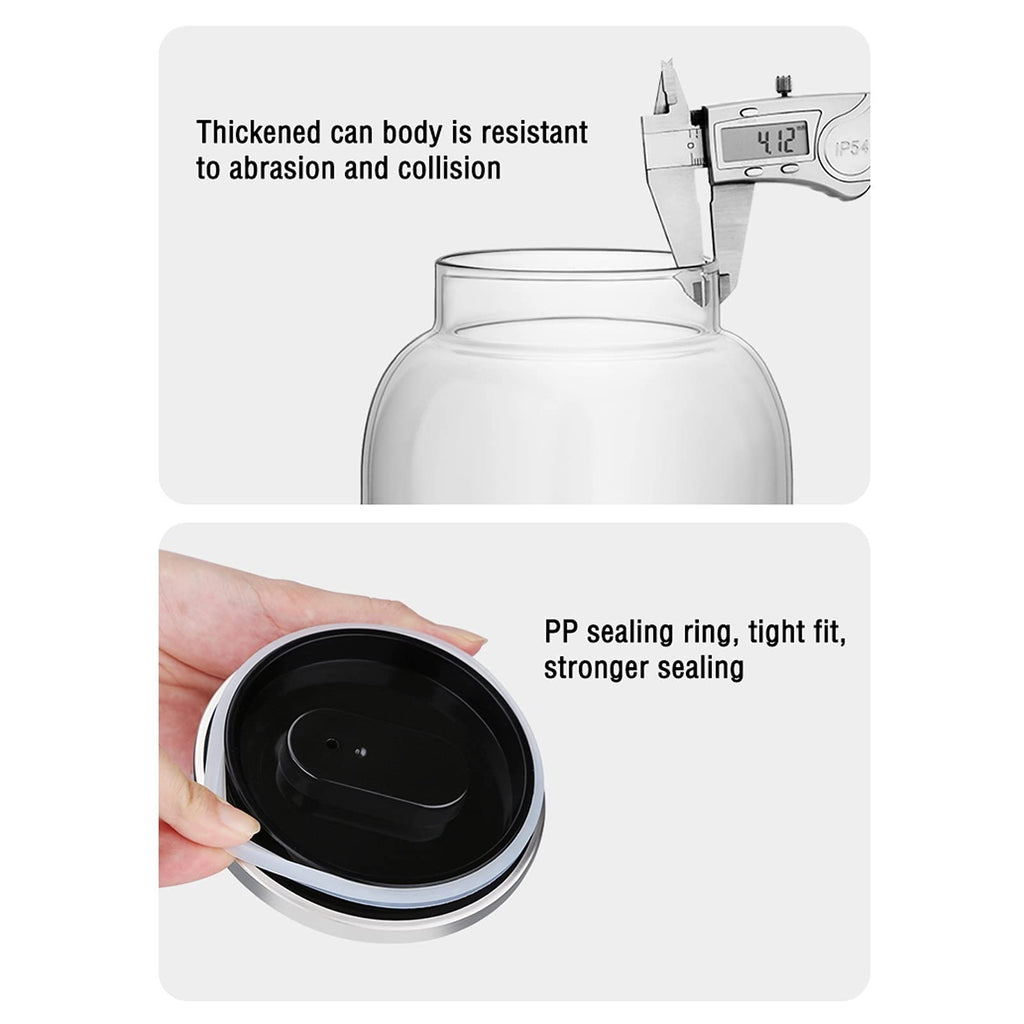 Large-capacity Cold Water Jug with Faucet High Borosilicate Glass Teapot with Base 101.4 Oz B7566