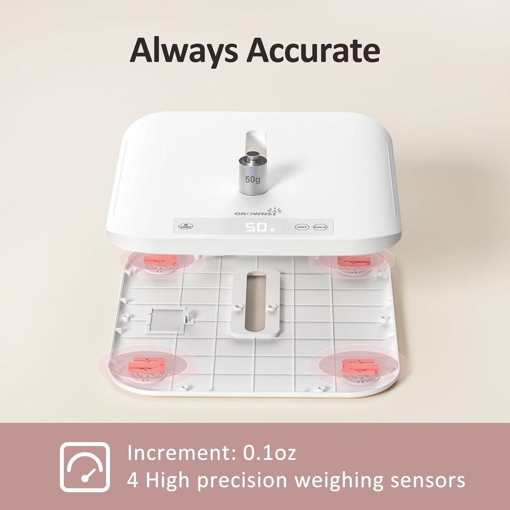 White Digital Baby Scale & Pet Scale F22161