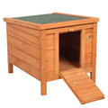 Weatherproof Wooden Cat House Z295907