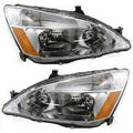 Headlight Set Left Right Clear Lens Q258787