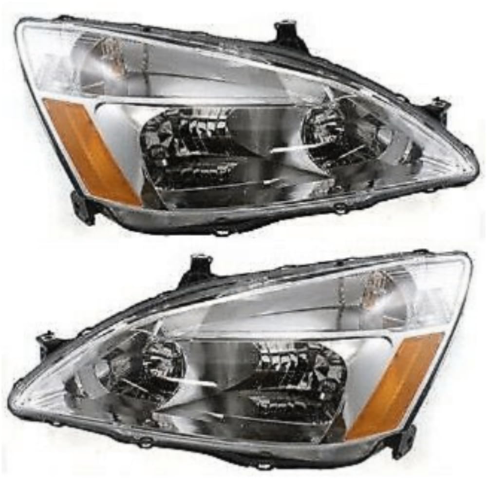 Headlight Set Left Right Clear Lens Q258787