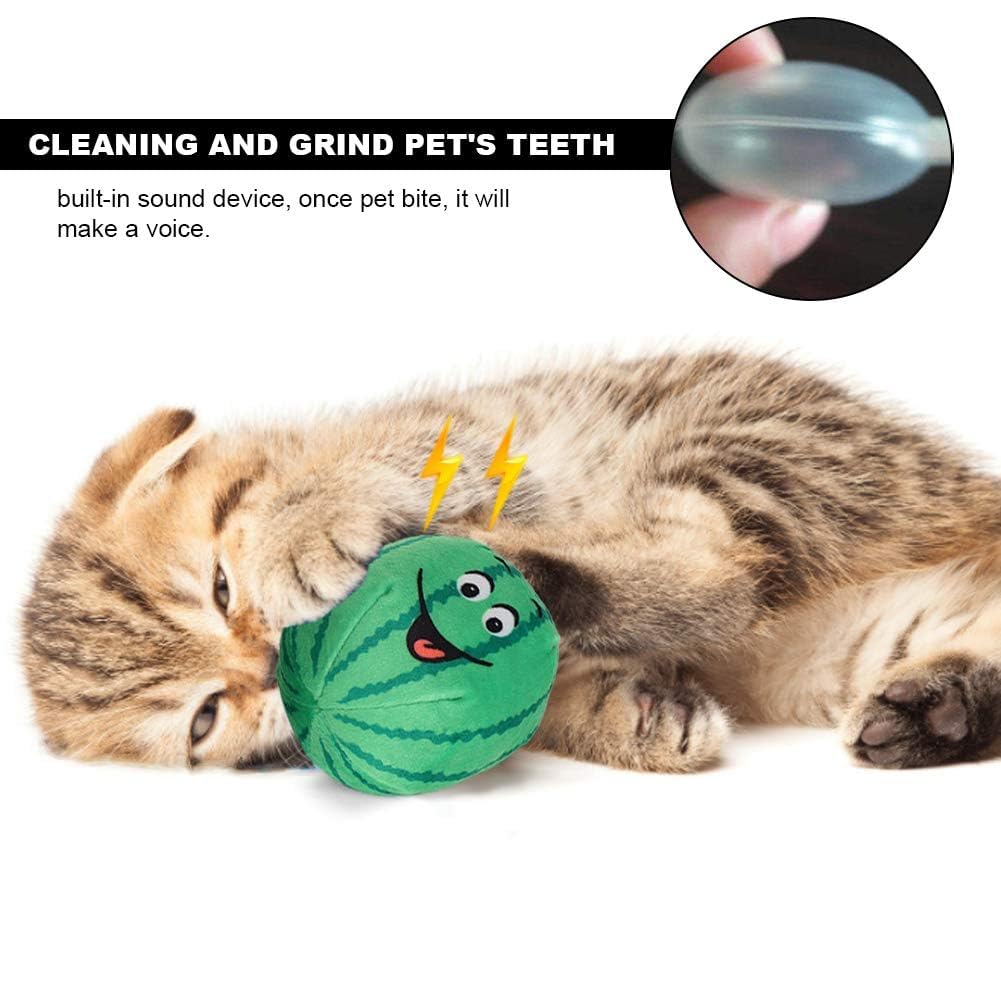 4Pcs Squeaky Plush Dog Toys W4549