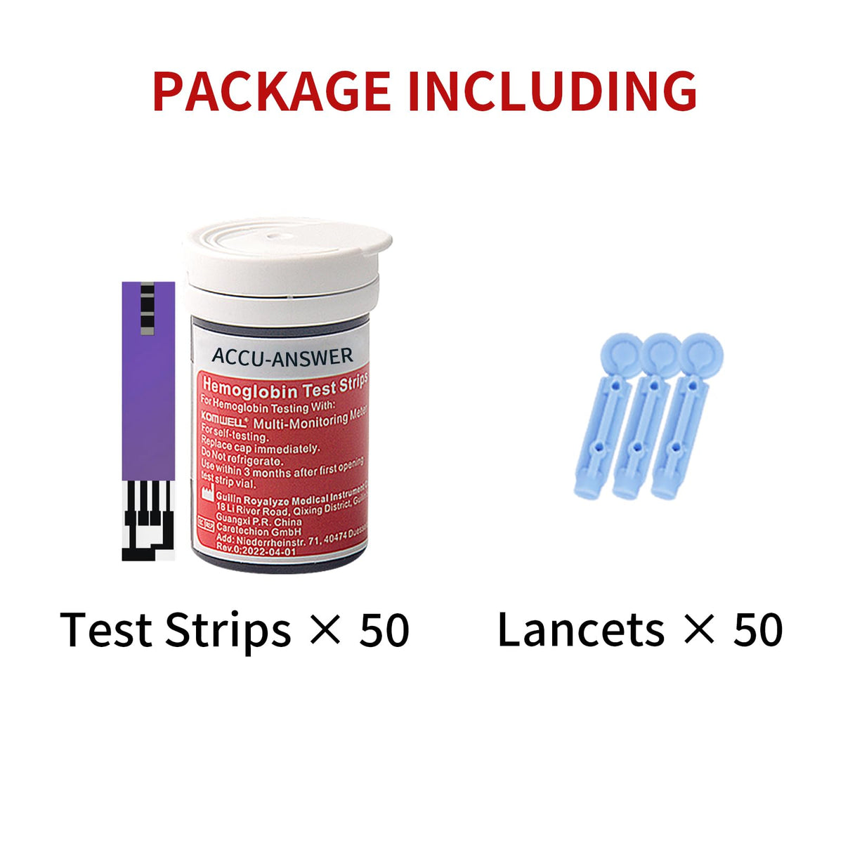 Hemoglobin Test Strips L68835