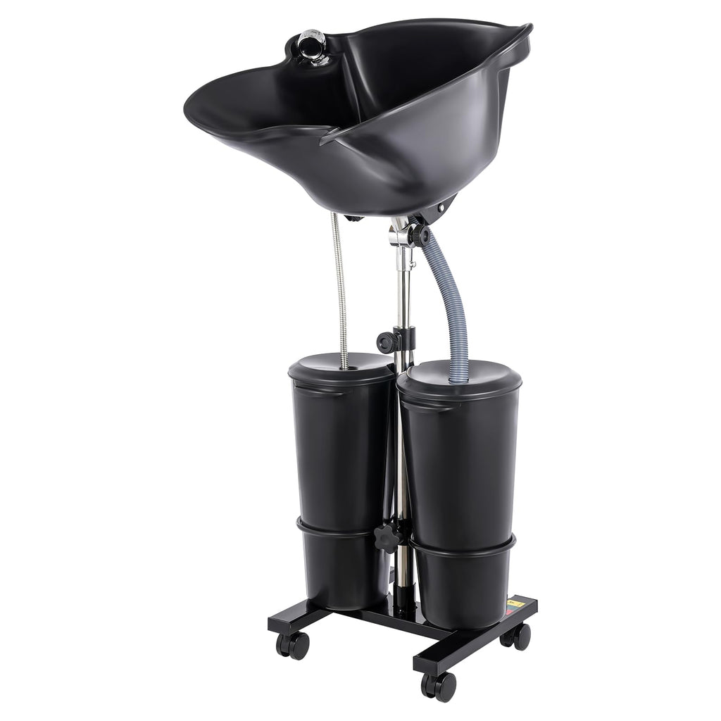 Portable Height Angle Adjustable Shampoo Bowl with Electric Pump L97171