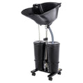 Portable Height Angle Adjustable Shampoo Bowl with Electric Pump L97171