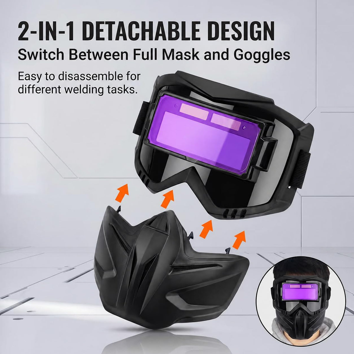 Auto-Darkening Welding Helmet B7825
