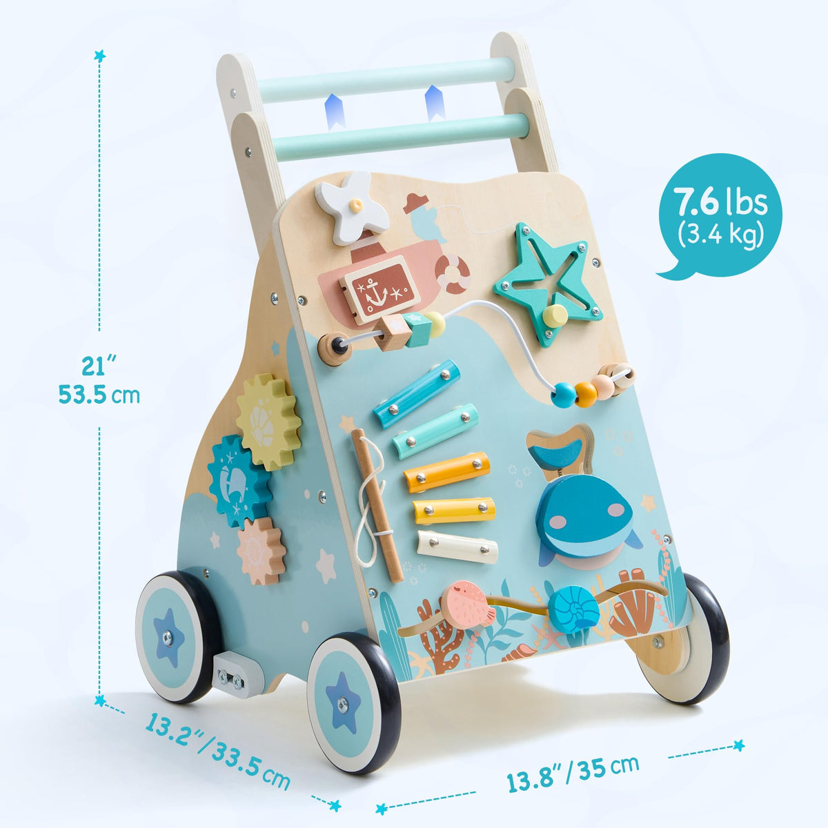 Wooden Baby Walker D12443