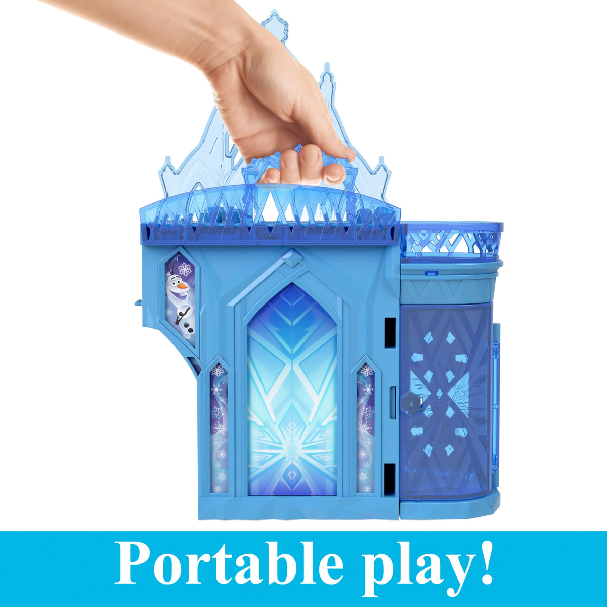 Frozen Castle Doll House Playset with Doll & 8 Accessories S470