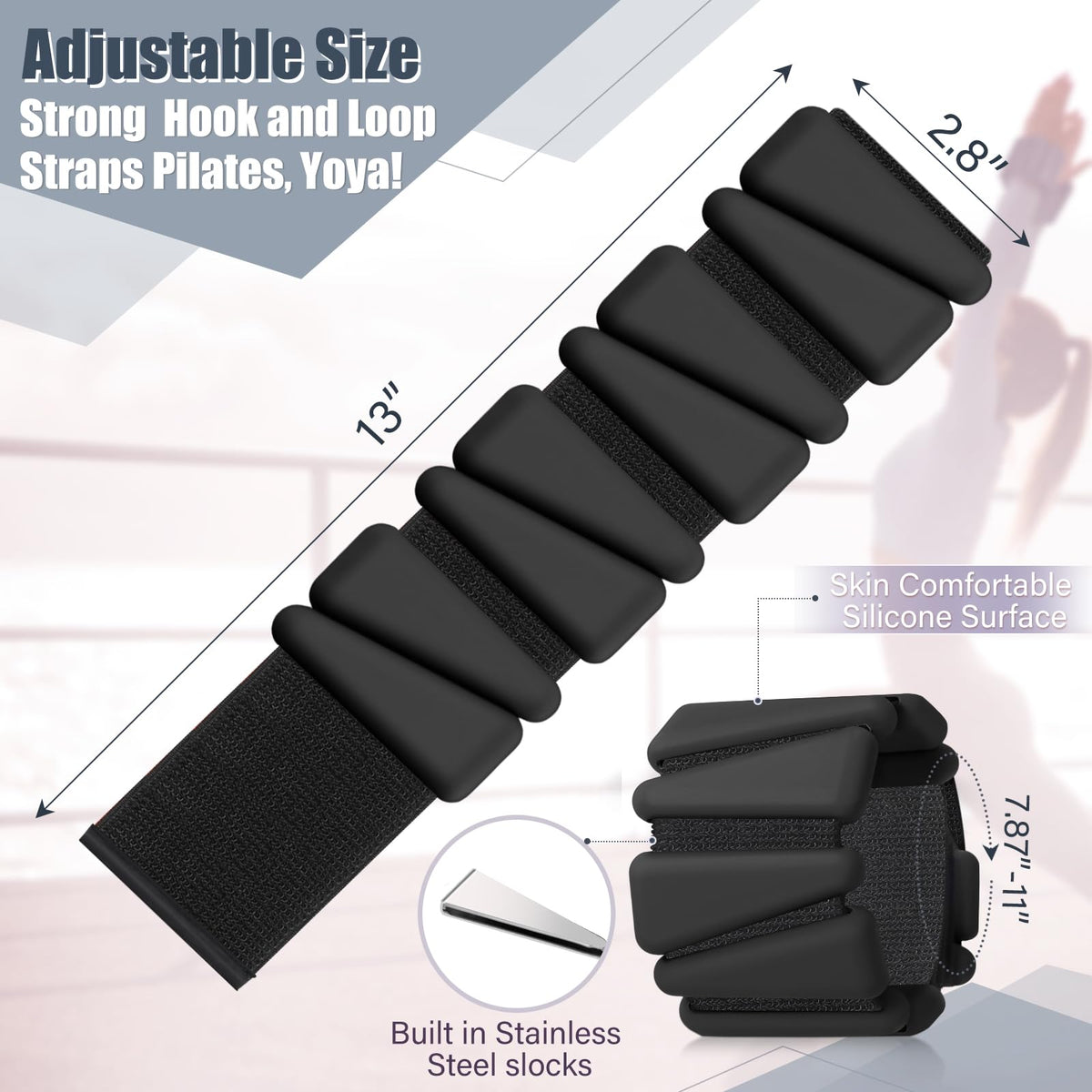 Wrist and Ankle Weights Set of 4 O30372
