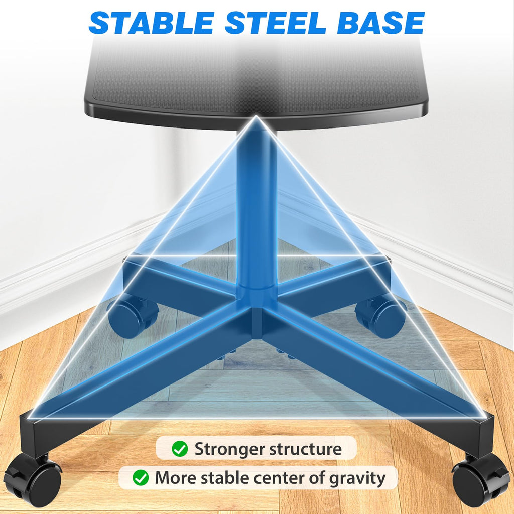 Mobile TV Stand for 23-65 Inch Flat Curved TVs Black O504