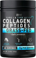 Hydrolyzed Collagen Peptides Powder, 10g Protein, Unflavored, 23.53 oz K607