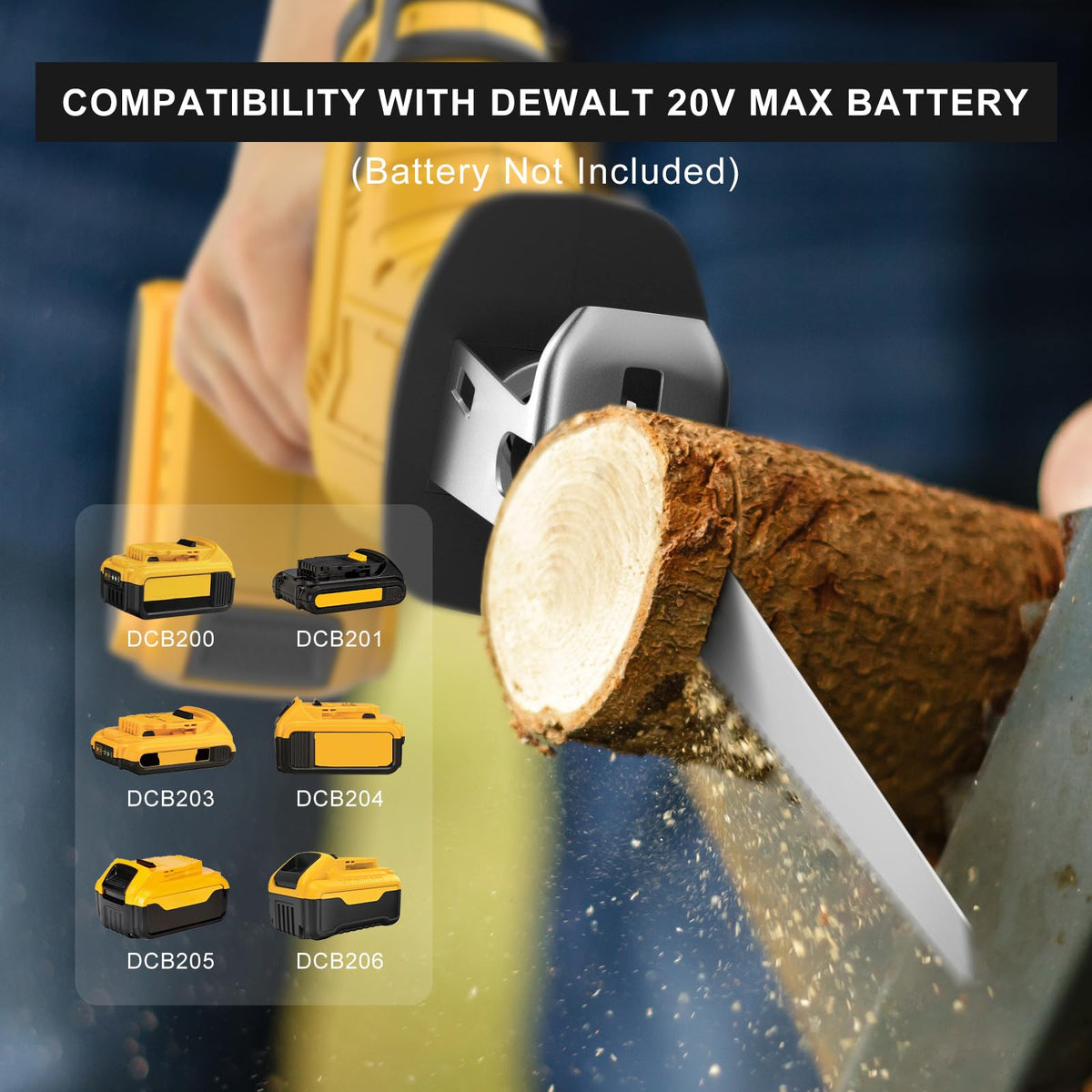 Cordless Reciprocating Saw 150W Variable Speed with 4 Saw Blades H51596