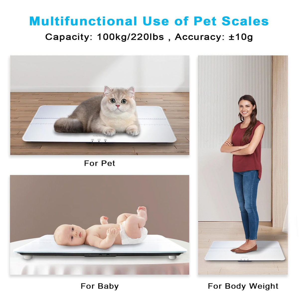 Digital Pet Scale 220lbs R9348