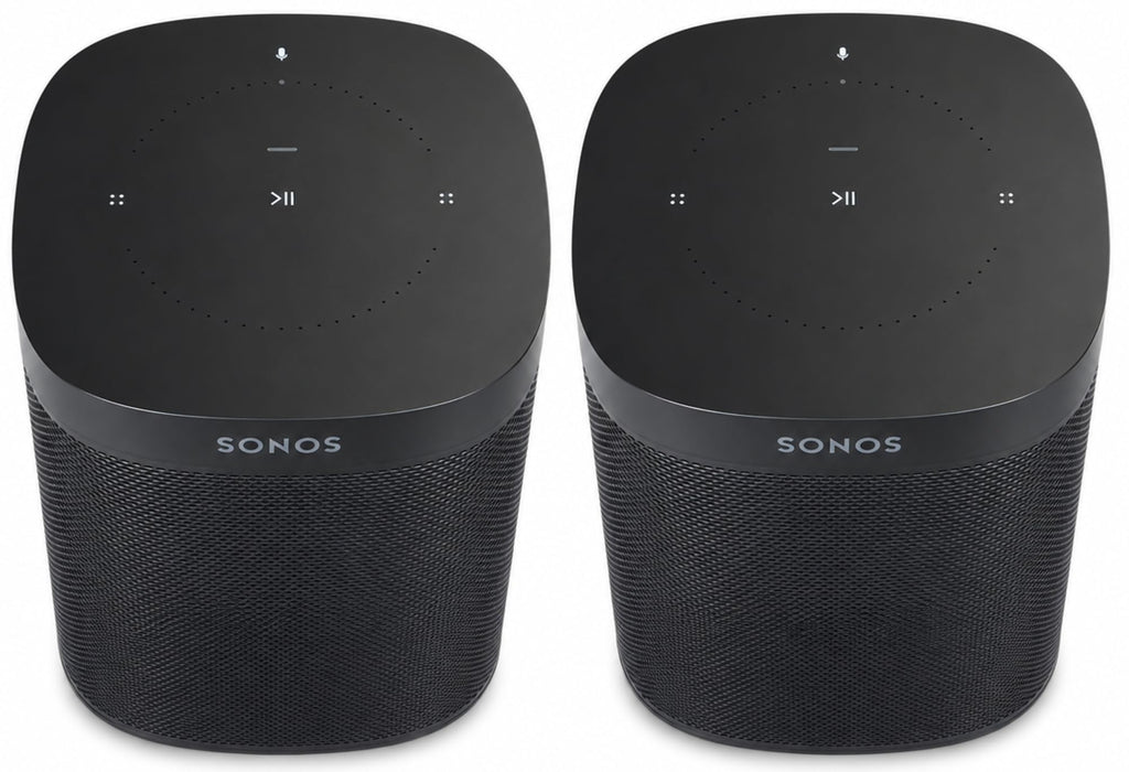 Black Voice Controlled Smart Speaker 2-Pack N993479
