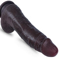6 Inch Black Curved Dildo with Suction Cup C632
