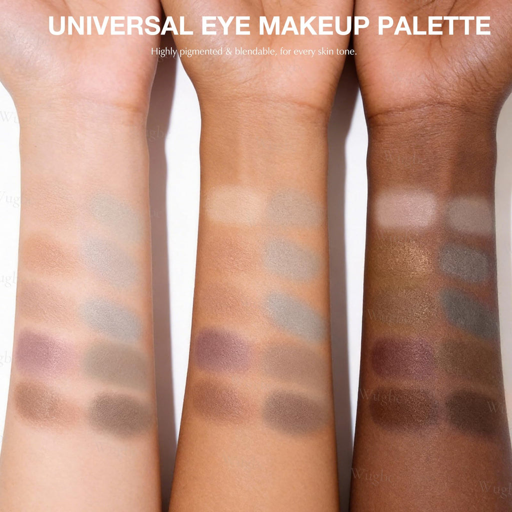10 Colors Matte Neutral Eyeshadow Palette C633900