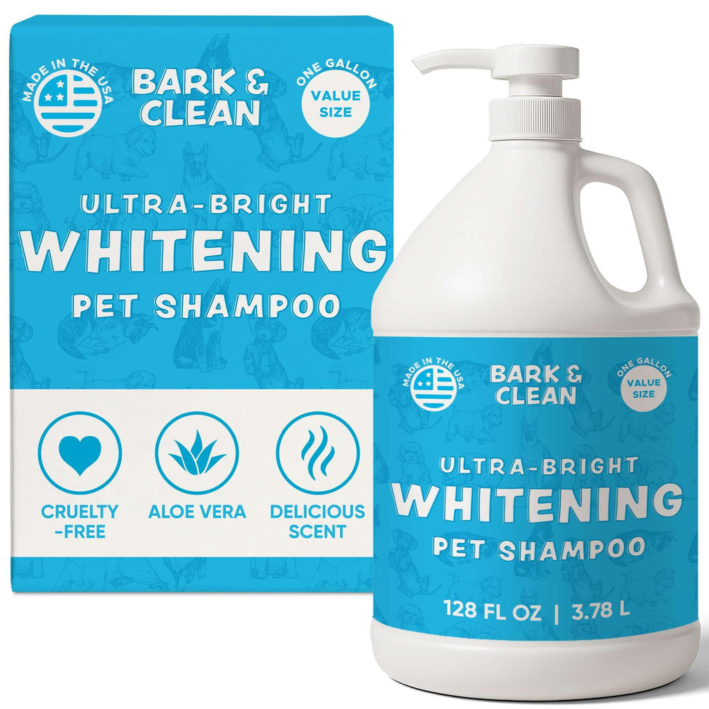 Whitening Dog Shampoo with Pump, 1 Gallon Aloe Coconut J20497