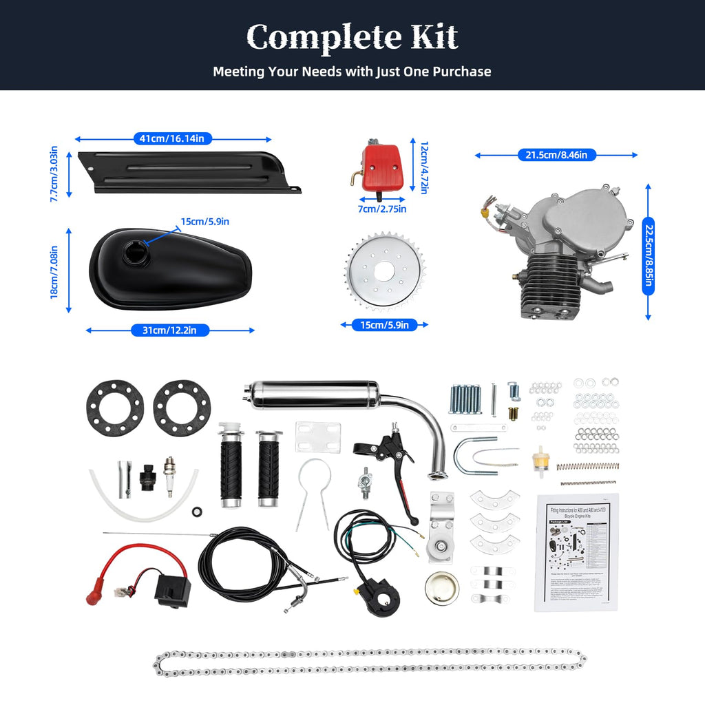 2-Stroke 100cc Bicycle Engine Kit I9695