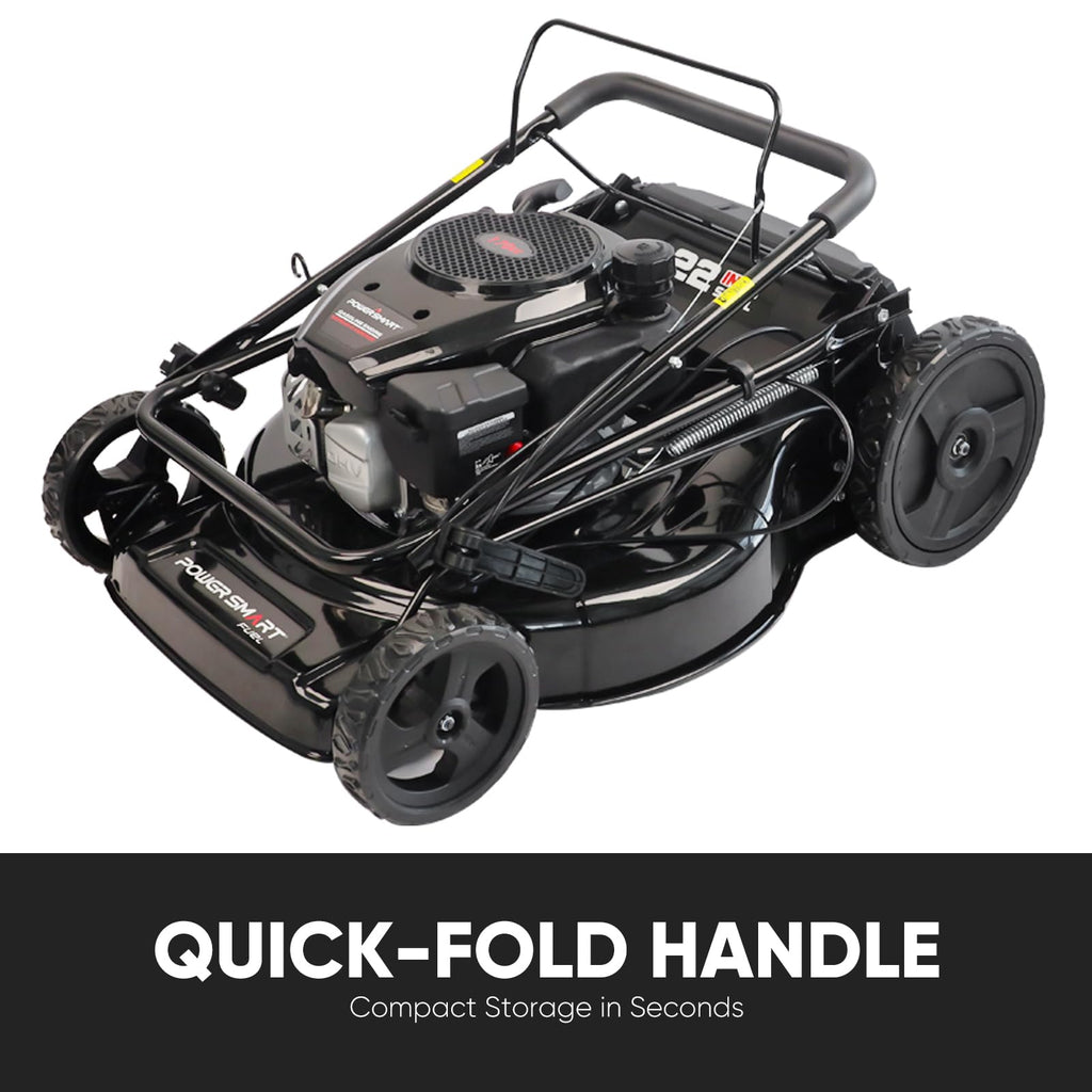 22-Inch Self Propelled Gas Lawn Mower, 170cc 4-Cycle OHV Engine D804801