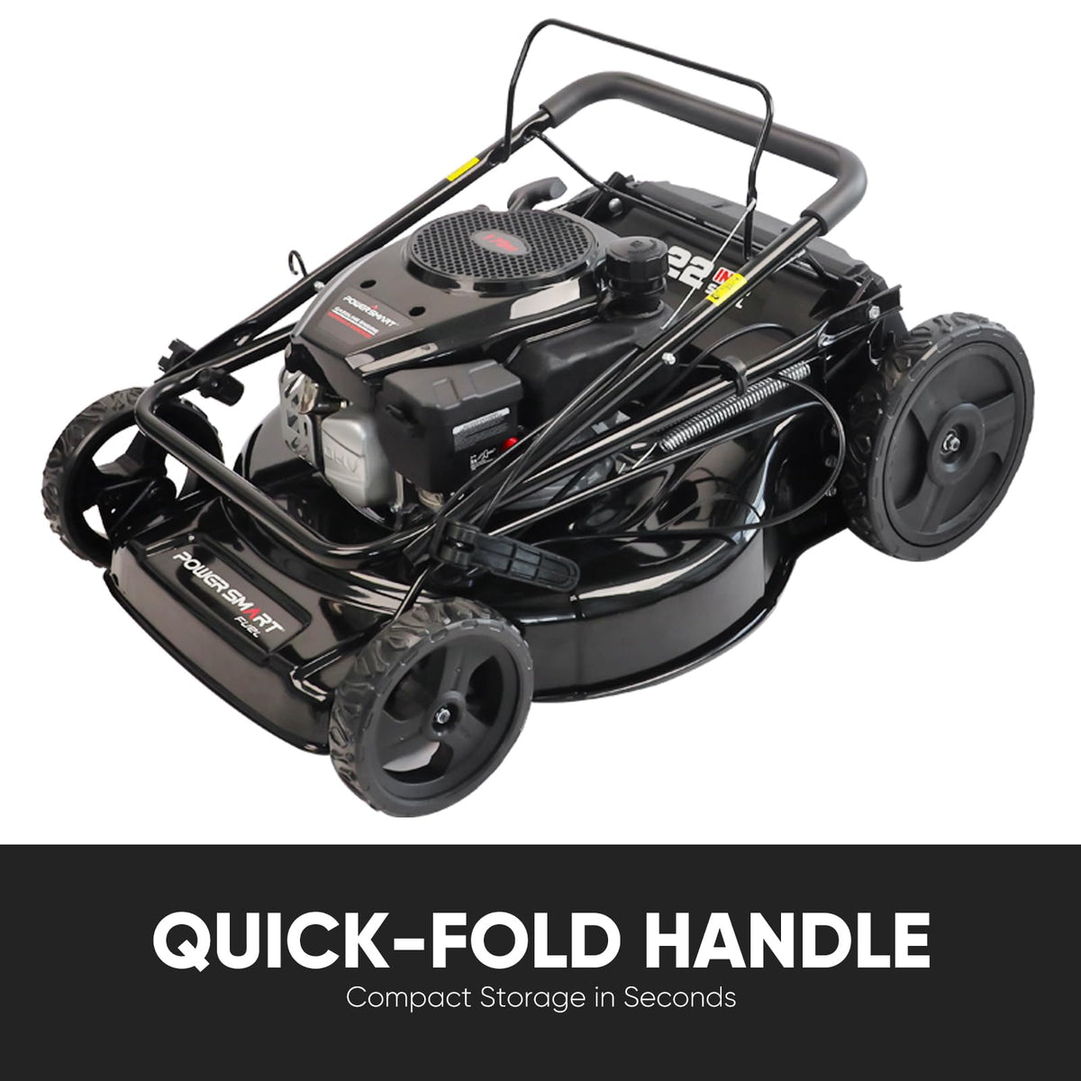22-Inch Self Propelled Gas Lawn Mower, 170cc 4-Cycle OHV Engine D804801