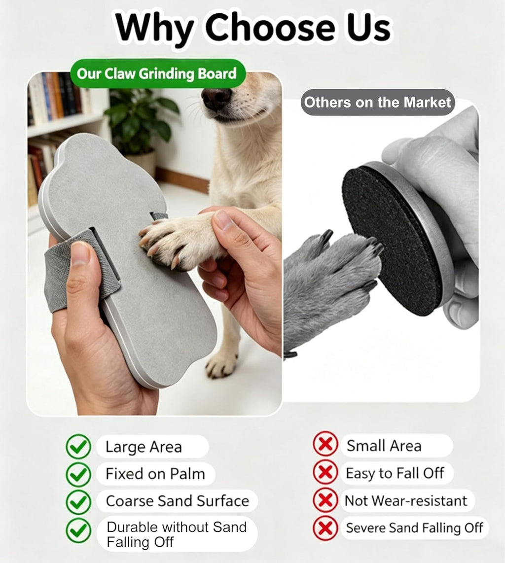 Dog Nail Scratch Board with Hand Strap Y498