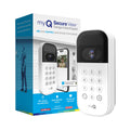 Smart Garage Door Video Keypad with Wide-Angle Camera, White E6859