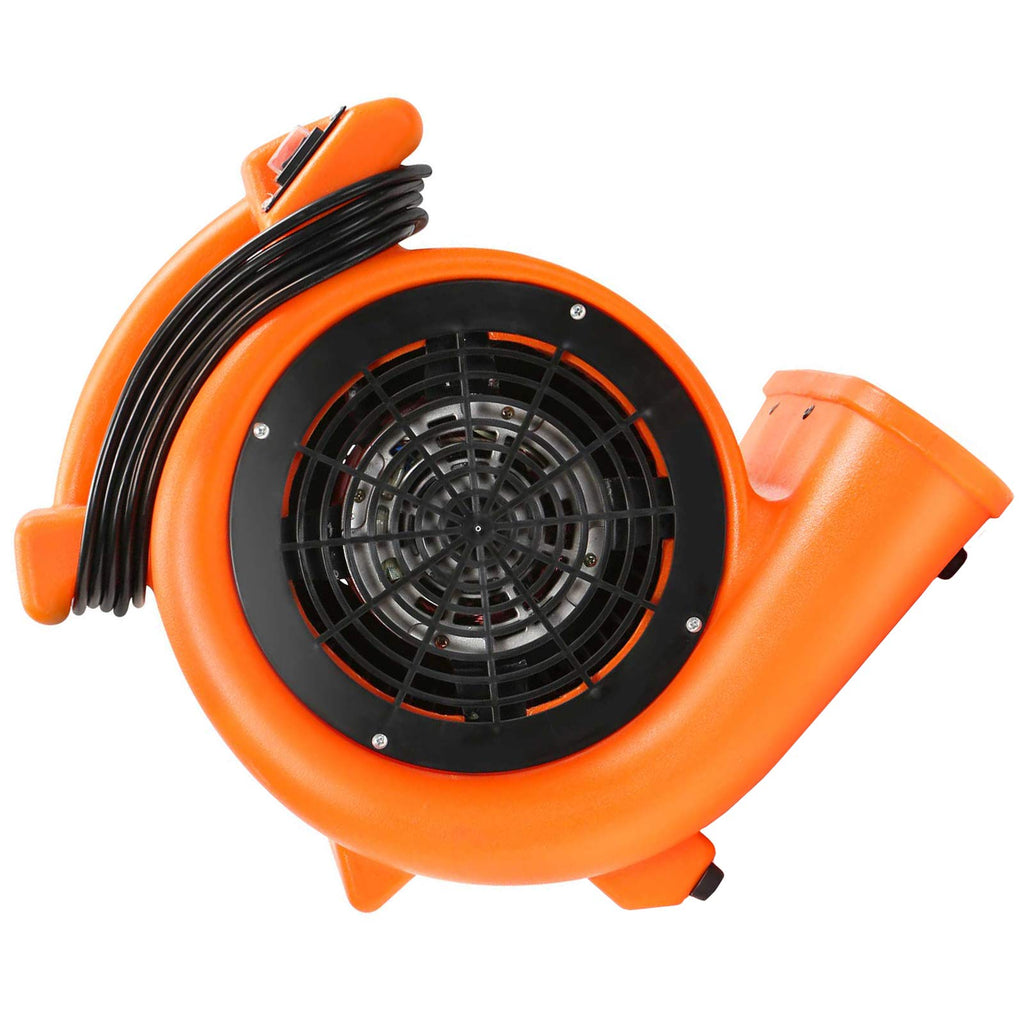 2 Speed 1/2 HP Orange Air Mover Floor Fan M99286