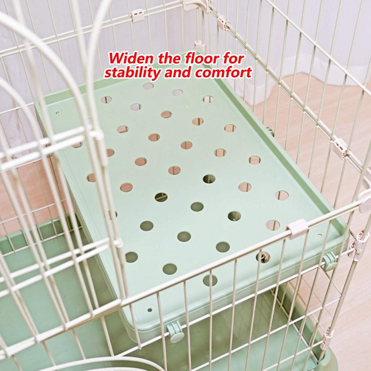 3/4-Tier Cat Cage Playpen with Hammock K44925