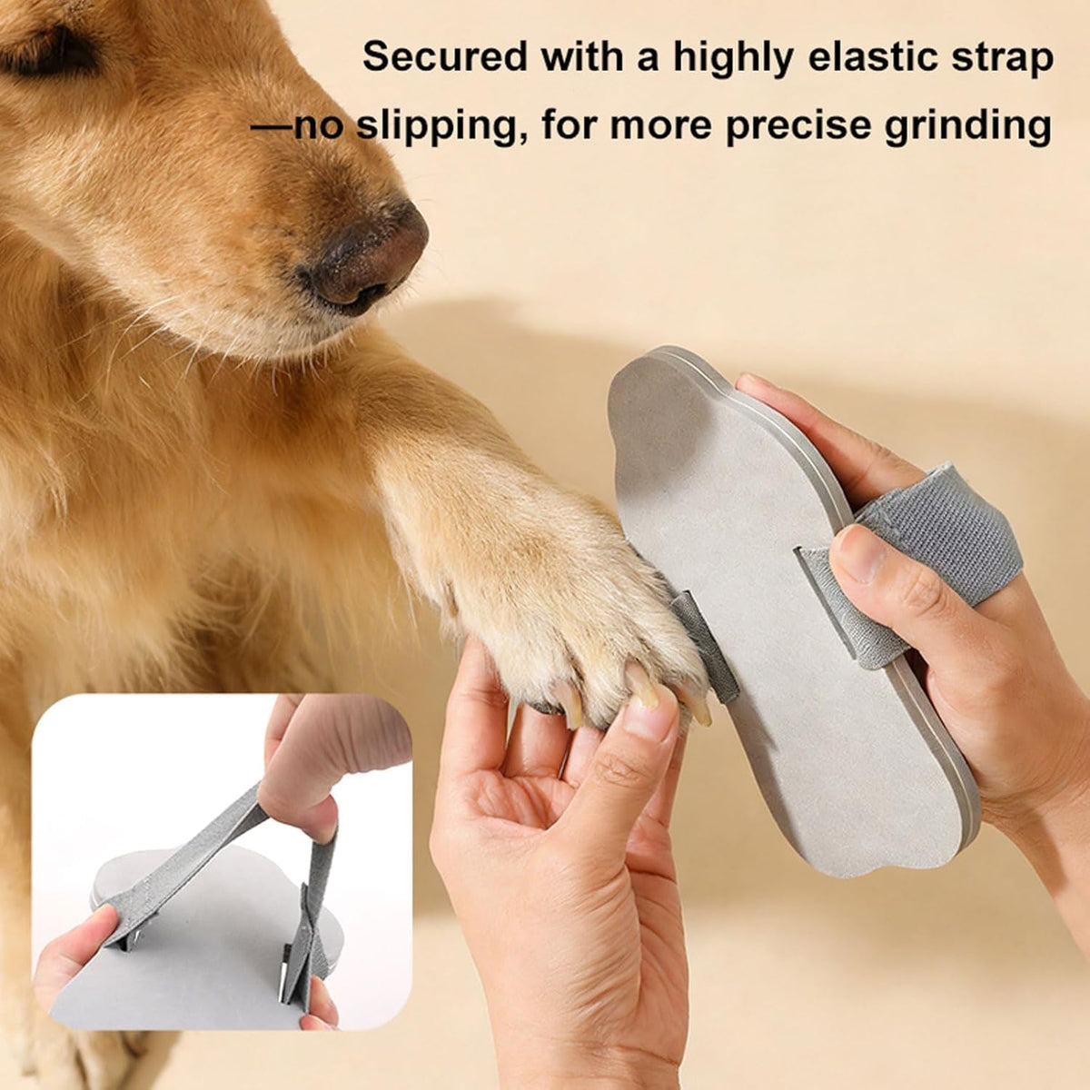 Dog Nail Scratch Board with Hand Strap Y498