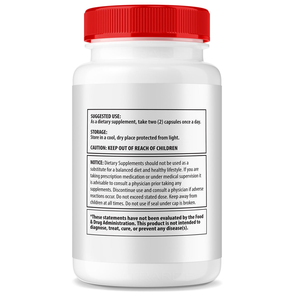All-Natural 180 Capsules O862