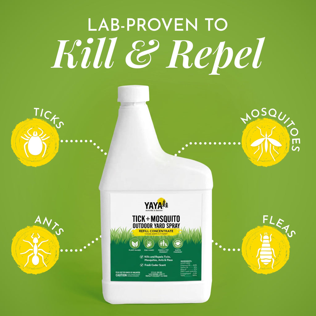 Plant-Derived Essential Oils Outdoor Yard Spray Refill Concentrate 32 oz U15756